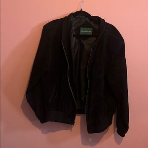 Black Leather Vintage Jacket